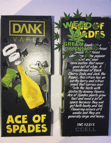 Ace Of Spades Dank Cartridge
